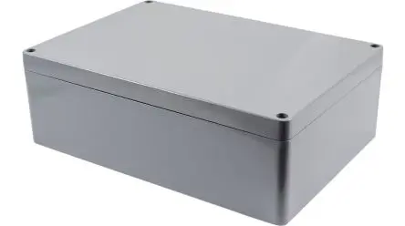 Produktfoto 1 von Hammond 1590Z235; Gehäuse; Aluminiumdruckguss; Schwarz, Grau, Natur; IK08 IP65 Breite 231 mm Höhe 113 mm Länge 331 mm