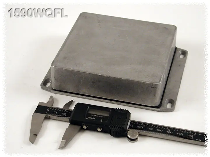 Produktfoto 1 von Hammond 1590 Aluminium Gehäuse Wasserfest Außenmaß 34 x 120 x 150mm IP65