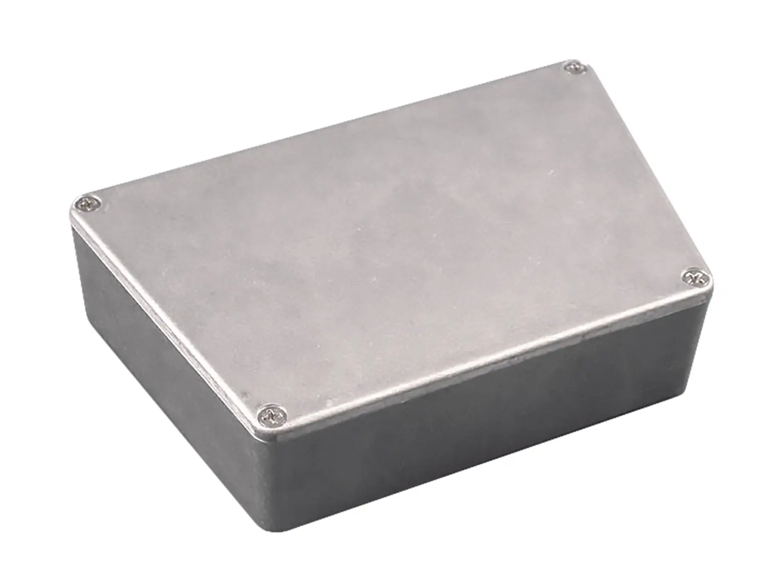 Produktfoto 1 von Hammond 1590; Gehäuse; Aluminiumdruckguss; Schwarz IP65 Breite 95 mm Höhe 39 mm Länge 151 mm
