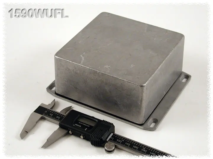 Produktfoto 1 von Hammond 1590 Aluminium Gehäuse Wasserfest Außenmaß 59 x 120 x 150mm IP65