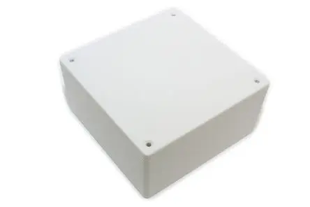 Hammond 1591XX; Universalgehäuse; ABS; Grau IP54 Breite 123 mm Höhe 57 mm Länge 123 mm