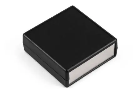 Produktfoto 1 von Hammond, Schalengehäuse, Schwarz, ABS, IP54 27 mm, 75 mm, 74 mm, 1593AL