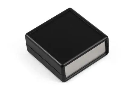 Produktfoto 1 von Hammond, Schalengehäuse, Schwarz, ABS, IP54 28 mm, 66 mm, 66 mm, 1593AL