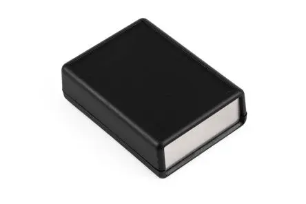 Produktfoto 1 von Hammond, Schalengehäuse, Schwarz, ABS, IP54 28 mm, 91 mm, 66 mm, 1593AL