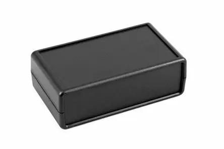 Produktfoto 1 von Hammond, Schalengehäuse, Schwarz, ABS, IP54 35 mm, 105 mm, 60 mm, 1593