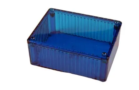 Produktfoto 1 von Hammond 1591; Universalgehäuse; Polycarbonat; Eisblau IP54 Breite 81 mm Höhe 41 mm Länge 109 mm