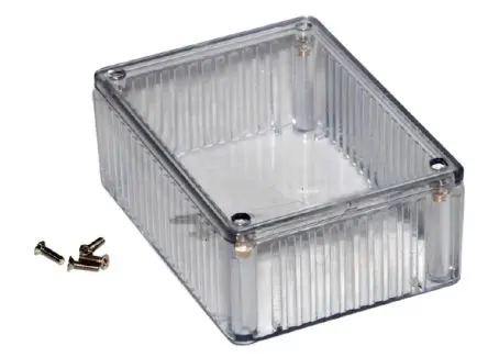 Produktfoto 1 von Hammond 1591; Universalgehäuse; Polycarbonat; Klar IP54 Breite 81 mm Höhe 41 mm Länge 109 mm