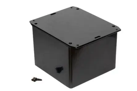 Hammond 1591; Universalgehäuse; ABS; Schwarz Geflanscht IP54 Breite 119 mm Höhe 89 mm Länge 119 mm