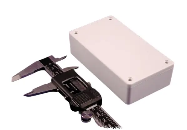 Hammond 1591XX; Universalgehäuse; ABS; Grau IP54 Breite 64 mm Höhe 28 mm Länge 112 mm