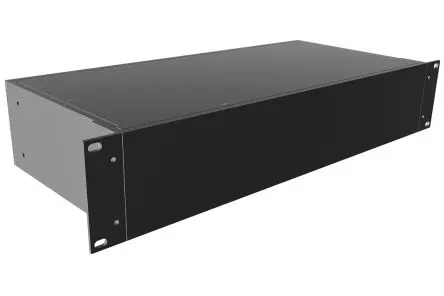 Produktfoto 1 von Hammond, Schalengehäuse, Schwarz, Aluminium 203 mm, 89 mm, 422 mm, RM