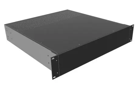 Produktfoto 1 von Hammond, Schalengehäuse, Schwarz, Aluminium 457 mm, 89 mm, 422 mm, RM