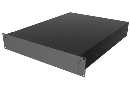 Produktfoto 1 von Hammond, Schalengehäuse, Schwarz, Aluminium 559 mm, 89 mm, 422 mm, RM
