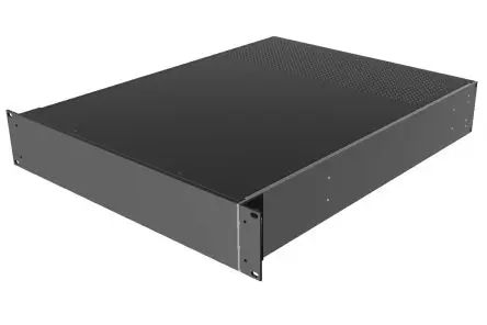 Produktfoto 1 von Hammond, Schalengehäuse, Schwarz, Aluminium 559 mm, 89 mm, 422 mm, RM