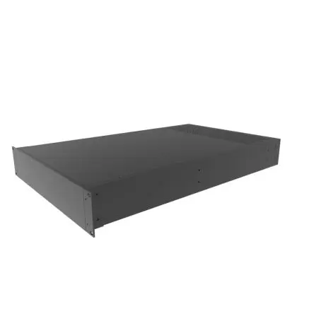 Produktfoto 1 von Hammond, Schalengehäuse, Schwarz, Aluminium 711 mm, 89 mm, 422 mm, RM