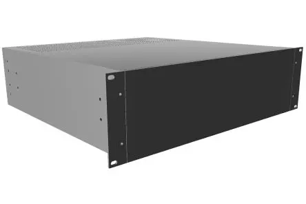 Produktfoto 1 von Hammond, Schalengehäuse, Schwarz, Aluminium, 133 x 422 x 457mm
