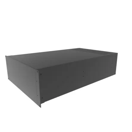 Produktfoto 1 von Hammond, Schalengehäuse, Schwarz, Aluminium 711 mm, 178 mm, 422 mm, RM