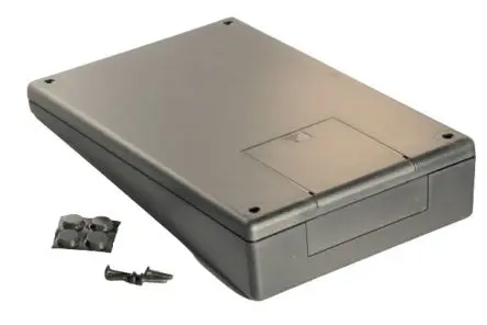 Produktfoto 1 von Hammond 1599; Universalgehäuse; ABS; Schwarz IP54 Breite 140 mm Höhe 41 mm Länge 220 mm
