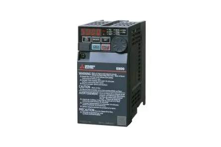 Produktfoto 1 von Mitsubishi Electric FR-E800 1-Phasen Wechselrichtermodul 0.4 kW 240V 3 A 50Hz