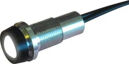 Produktfoto 1 von Oxley STR/LH/10 Series Weiß Anzeige, Mit Anschlusslitzen 10 mm, IP68