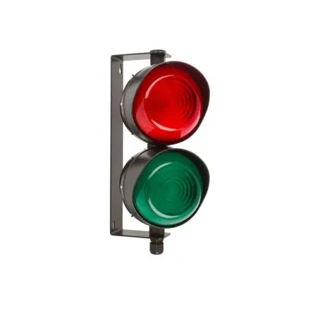 Produktfoto 1 von RS PRO LED LED Ampel Signalleuchte 2-stufig Linse Grün, Rot 280V Dauer Basis 228 mm Multifunktion