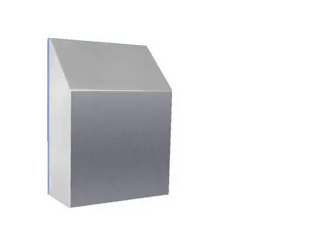 Produktfoto 1 von Rittal Abdeckung Edelstahl, für SK 3245 IP56 SK 160 mm 480 mm 350mm