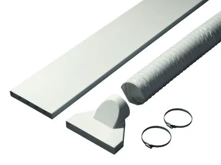 Produktfoto 1 von Rittal SK Luftkanalsystem B. 229mm H. 1500 mm L. 1.5 m T. 29 mm 3387, SK 3386 ø 29 mm