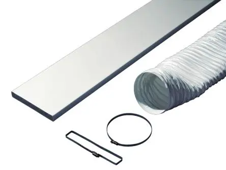 Produktfoto 1 von Rittal SK Luftkanalsystem B. 229mm H. 1500 mm L. 1.5 m T. 29 mm SK 3209 ø 29 mm