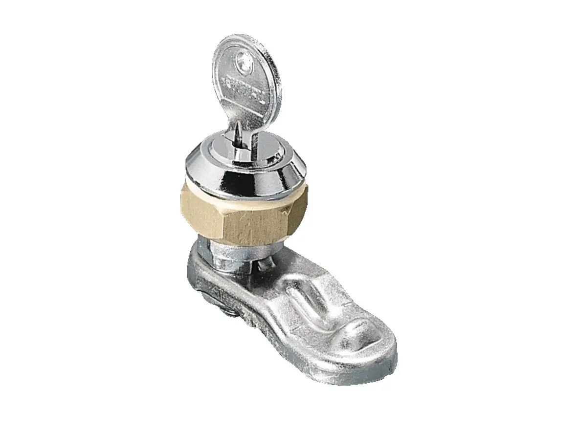 Produktfoto 1 von Rittal Silber Schlosseinsatz, Zinkdruckguss, Oberfläche Vernickelt