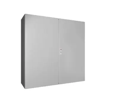 Produktfoto 1 von Rittal AX Stahlblech Wandanschlusskasten RAL 7035 IP55, HxBxT 1200 mm, 1200 mm x 400 mm