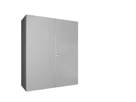 Produktfoto 1 von Rittal AX Stahl Wandanschlusskasten RAL 7035 IP55, HxBxT 1200 mm, 1000 mm x 400 mm