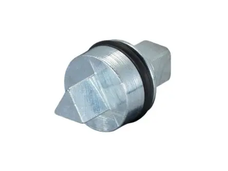 Produktfoto 1 von Rittal Silber Schlosseinsatz, Zinkdruckguss, 27 mm