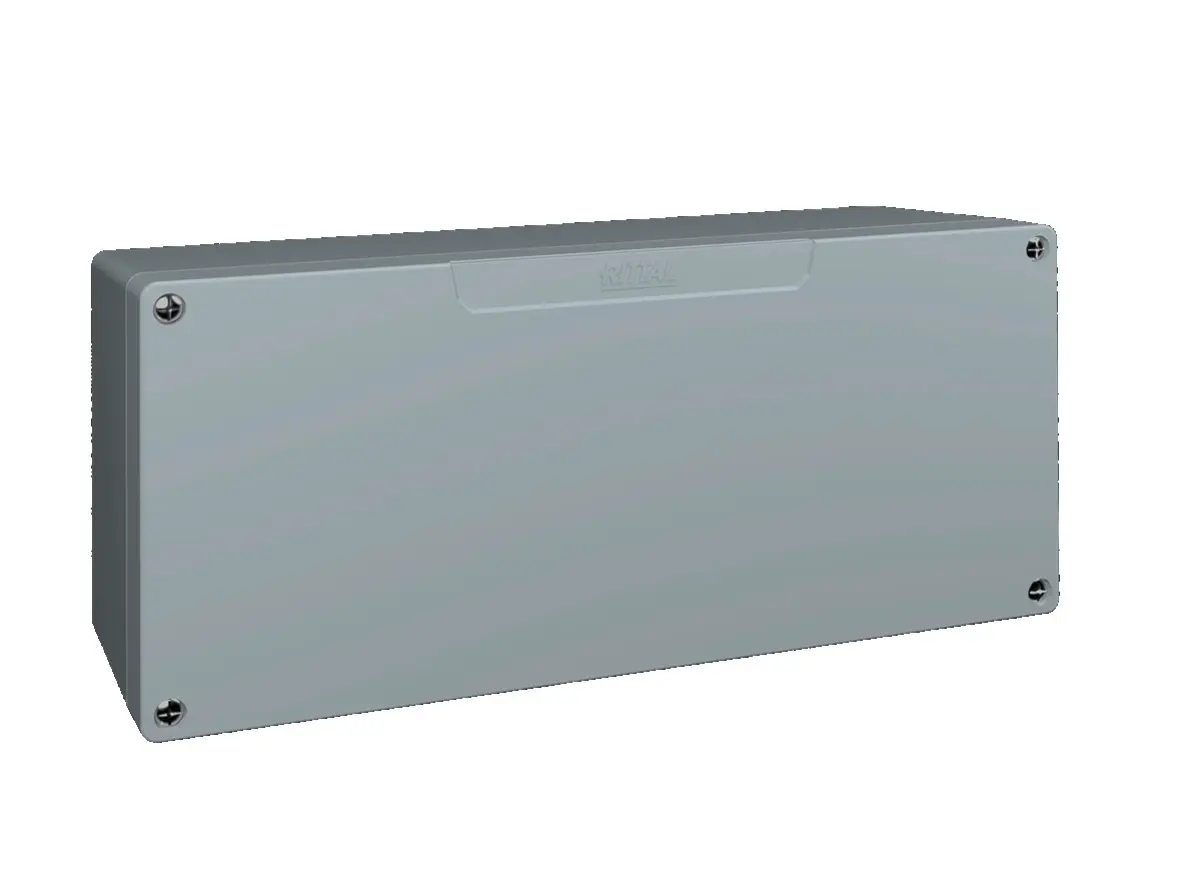 Produktfoto 1 von Rittal GA Aluminium Wandgehäuse RAL 7001 IP66, HxBxT 160 mm x 360 mm x 91mm
