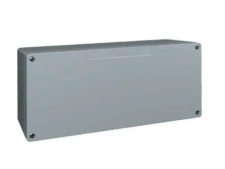 Produktfoto 1 von Rittal GA Aluminium Wandanschlusskasten Grau RAL 7001 IP66, HxBxT 160 mm, 360 mm x 91 mm