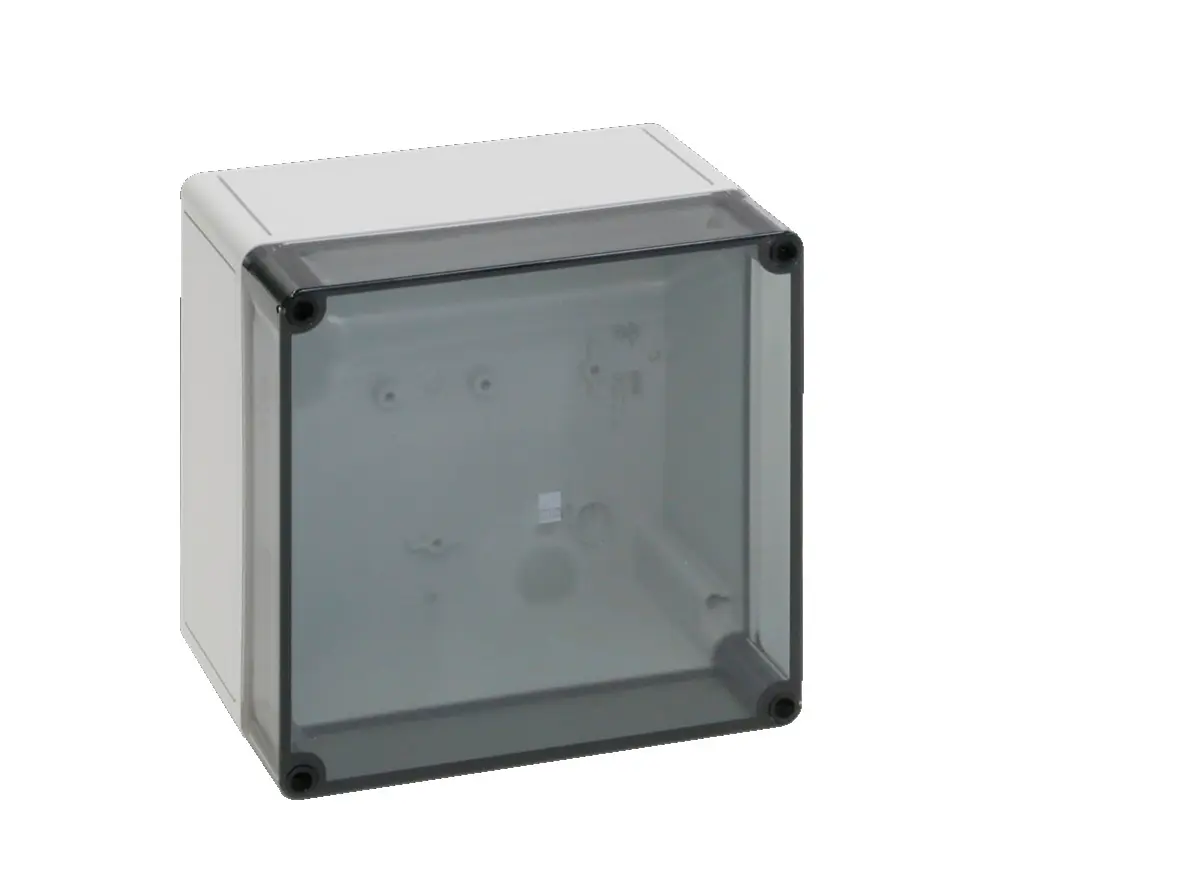 Produktfoto 1 von Rittal PK Kunststoff Wandgehäuse RAL 7035, grau IP66, HxBxT 180 mm x 182 mm x 111mm