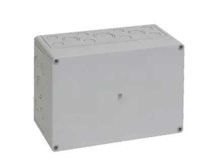 Produktfoto 1 von Rittal PK Kunststoff Wandanschlusskasten RAL 7035 IP66, HxBxT 180 mm, 254 mm x 111 mm