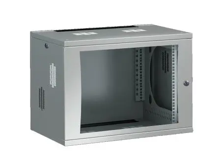 Produktfoto 1 von Rittal DK Stahl Wandanschlusskasten RAL 7035 Transparente Tür, HxBxT 492 mm, 600 mm x 600 mm