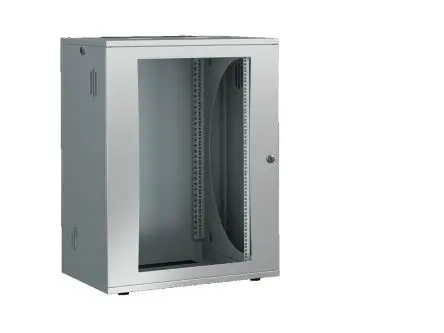Produktfoto 1 von Rittal DK Stahl Wandanschlusskasten RAL 7035 Transparente Tür, HxBxT 1025 mm, 700 mm x 700 mm