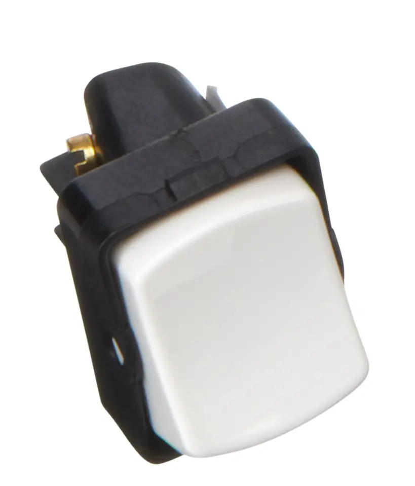 Produktfoto 1 von Contactum Schaltereinsatz Weiß 2-polig 20 A 1-Weg 220 to 250 V