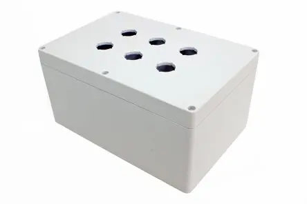 Produktfoto 1 von Hammond 1554pb; Gehäuse; Polycarbonat; Hellgrau IP66 Breite 160 mm Höhe 119.9 mm Länge 240 mm