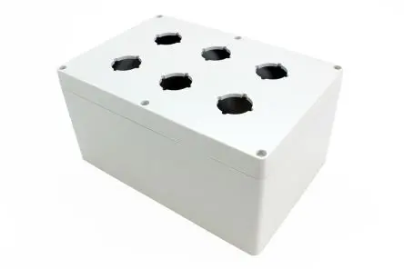 Produktfoto 1 von Hammond 1554pb; Gehäuse; Polycarbonat; Hellgrau IP66 Breite 160 mm Höhe 119.9 mm Länge 240 mm