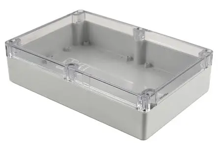 Produktfoto 1 von Hammond 1554; Gehäuse; Polycarbonat; Hellgrau IP68 Breite 160 mm Höhe 60 mm Länge 239 mm