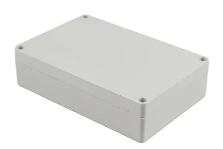 Produktfoto 1 von Hammond 1554; Gehäuse; Polycarbonat; Grau IP68 Breite 119.4 mm Höhe 45.7 mm Länge 180.3 mm