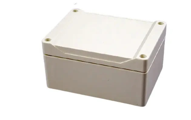 Produktfoto 1 von Hammond 1555F; Gehäuse; Polycarbonat; Hellgrau IP68 Breite 88.9 mm Höhe 61 mm Länge 119.4 mm