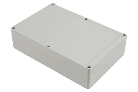 Produktfoto 1 von Hammond 1555; Gehäuse; Polycarbonat; Hellgrau IP68 Breite 160 mm Höhe 59.9 mm Länge 238.8 mm
