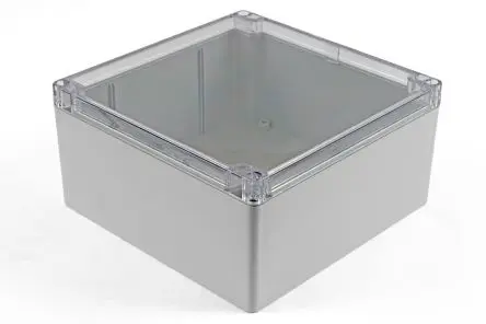 Produktfoto 1 von Hammond 1554; Gehäuse; Polycarbonat; Hellgrau IP68 Breite 180.3 mm Höhe 89.9 mm Länge 180.3 mm