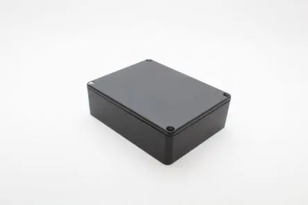 Hammond 1590; Gehäuse; Aluminiumdruckguss; Schwarz IP54 Breite 38 mm Höhe 94 mm Länge 119 mm