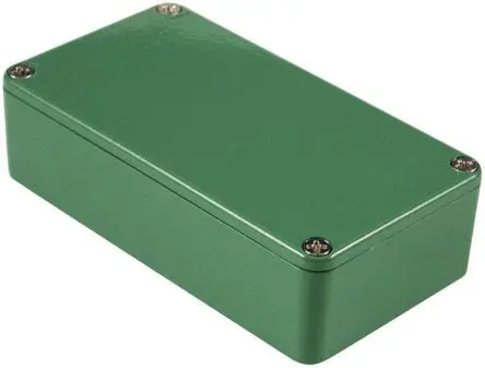 Produktfoto 1 von Hammond 1590 Aluminium Gehäuse 1590 Außenmaß 119 x 94 x 34mm IP54