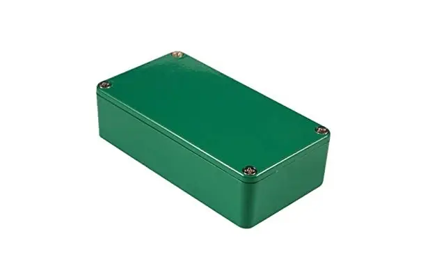 Produktfoto 1 von Hammond 1590 Aluminium Gehäuse 1590 Außenmaß 113 x 60 x 31mm IP54