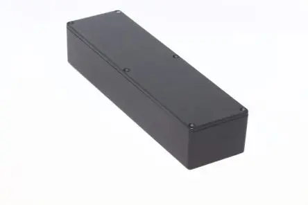 Produktfoto 1 von Hammond 1590 Aluminium Gehäuse 1590 Schwarz Außenmaß 254 x 70 x 50mm IP54