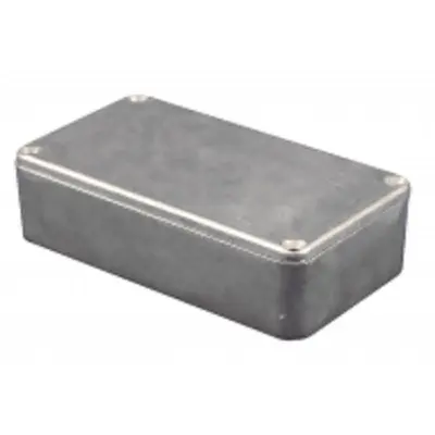 Produktfoto 1 von Hammond 1590; Gehäuse; Aluminiumdruckguss; Natur IP54 Breite 120 mm Höhe 34 mm Länge 120 mm